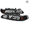 Spec-D Tuning 90-93 Acura Integra Jdm Headlight And Corner Light Set - Black 2LCLH-INT90JM-ABM - alternate 1